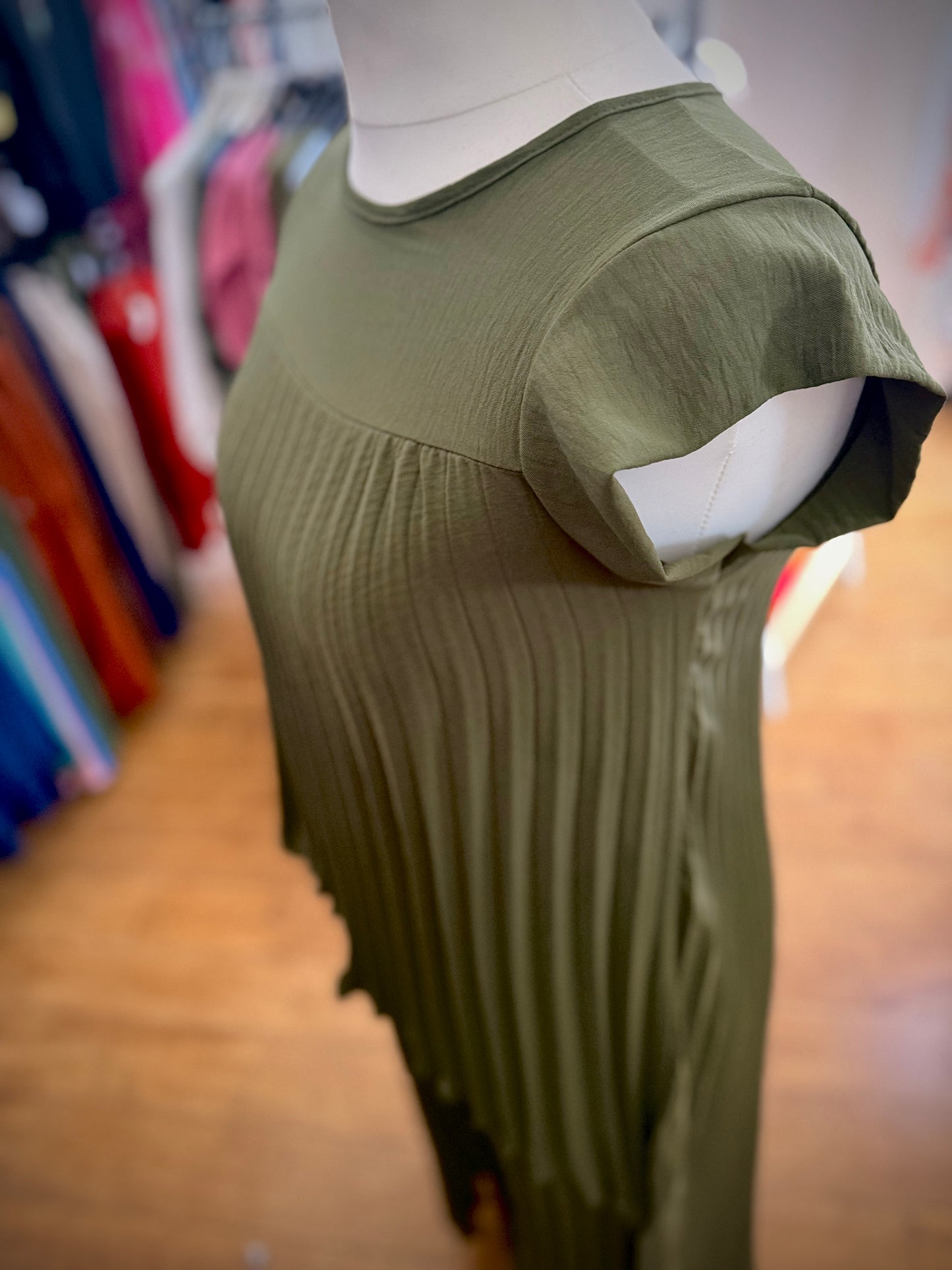 Pleated co-ord