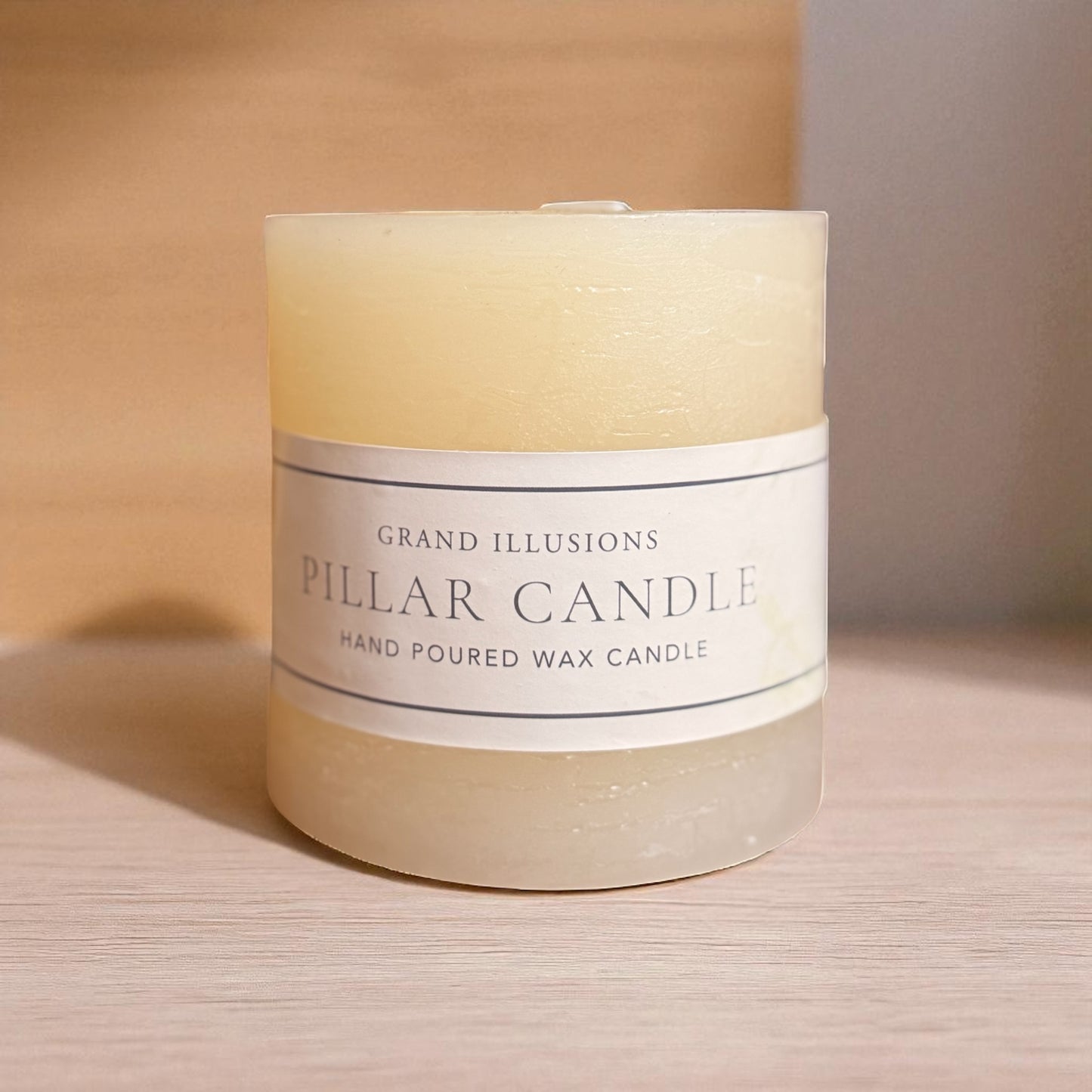 Pillar candle 10cm x 10cm