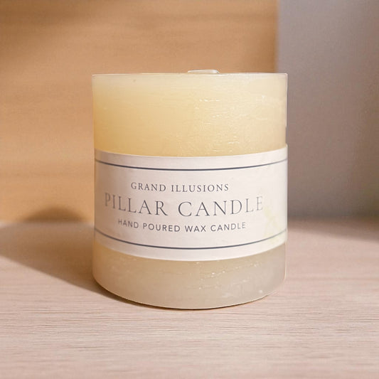Pillar candle 10cm x 10cm