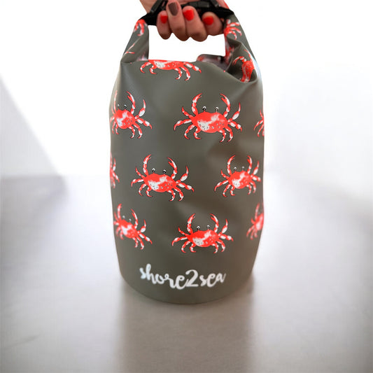 Shore2sea crab grey dry bag 5L