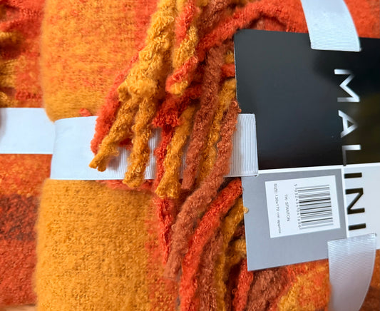 Cosy autumn throw