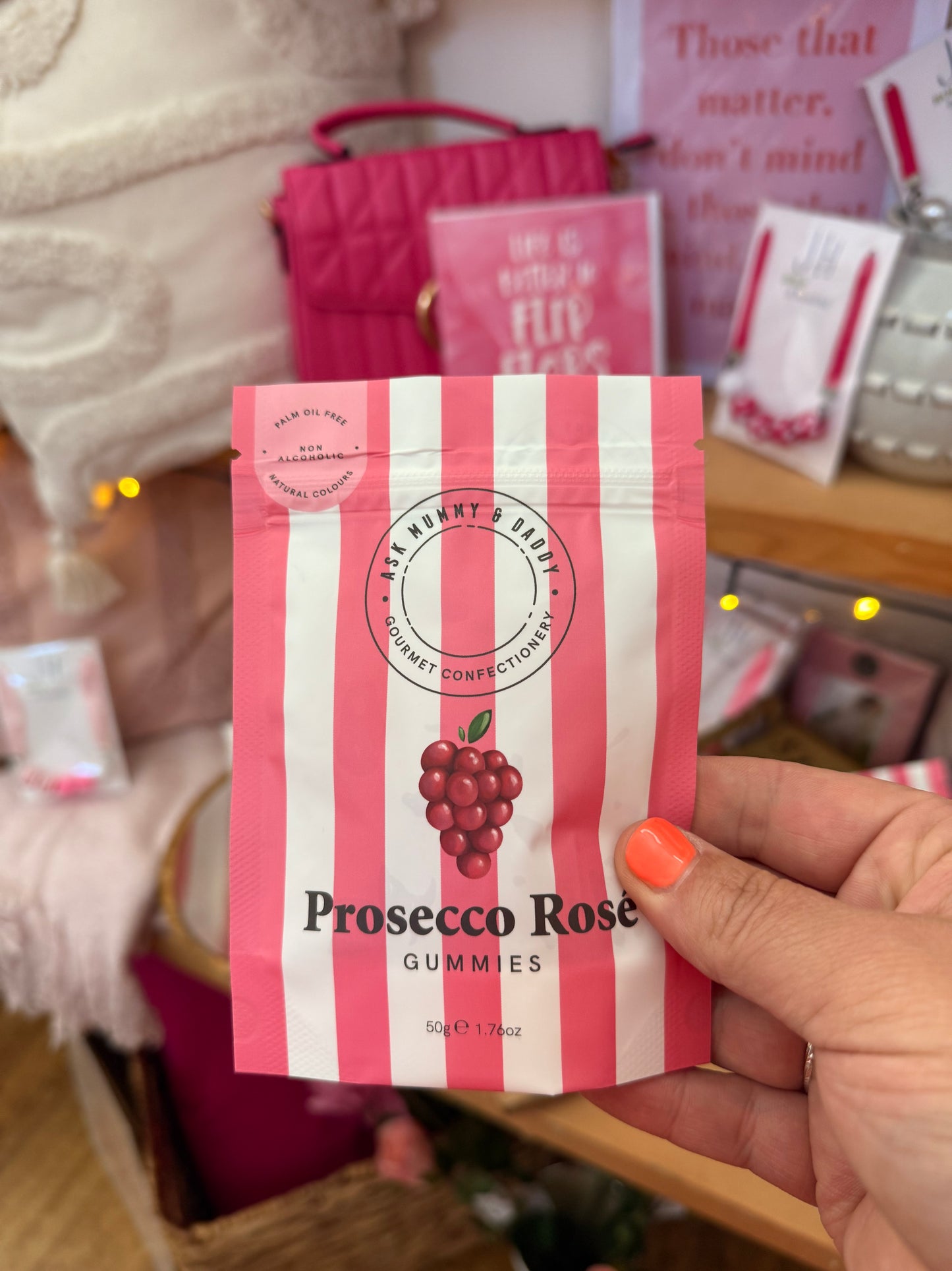 Cocktail flavoured gummies