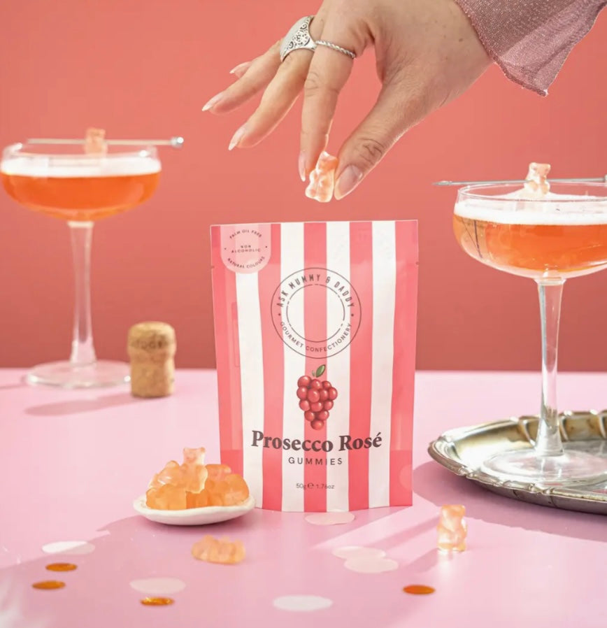 Cocktail flavoured gummies