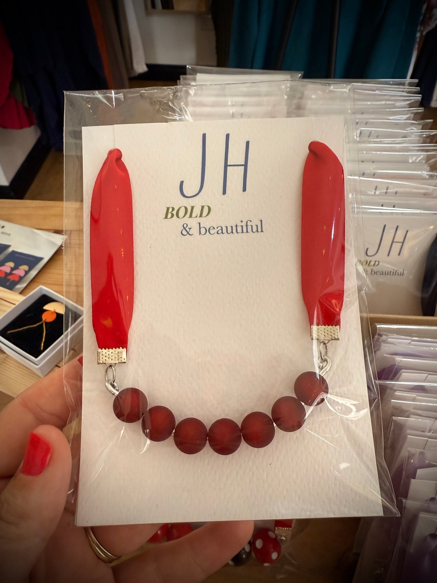 JH BOLD & Beautiful  - All the reds