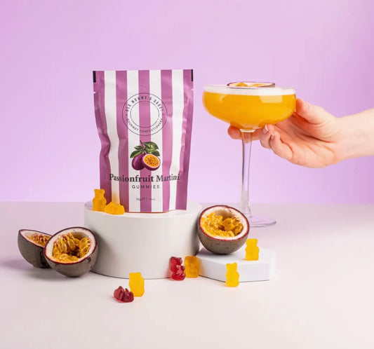 Cocktail flavoured gummies