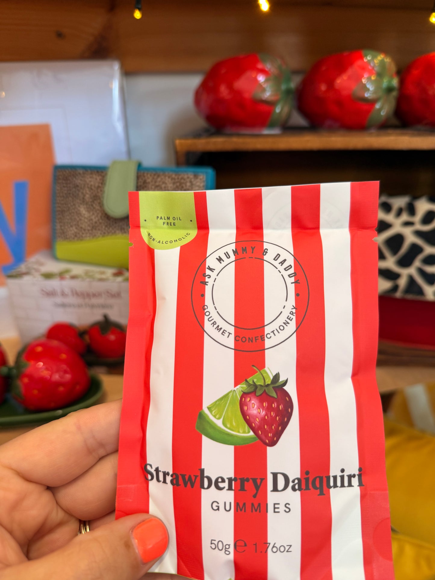Cocktail flavoured gummies