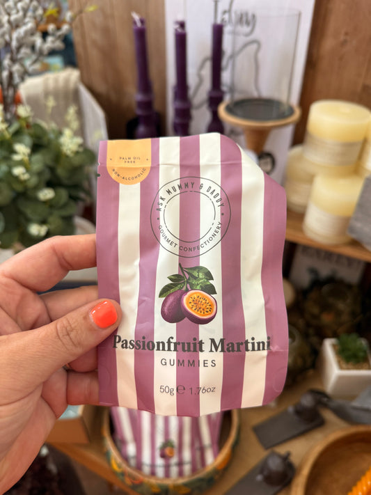 Cocktail flavoured gummies