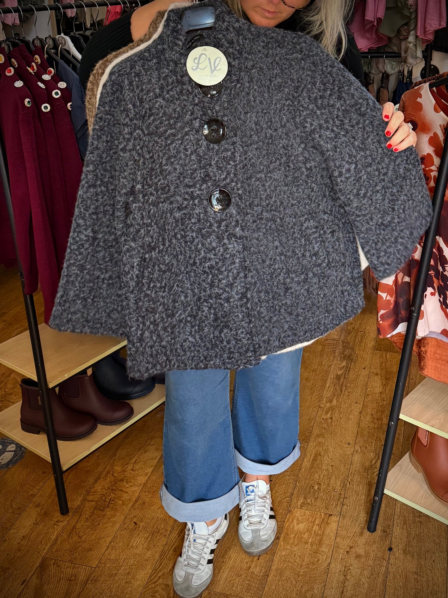 Big button Jacket