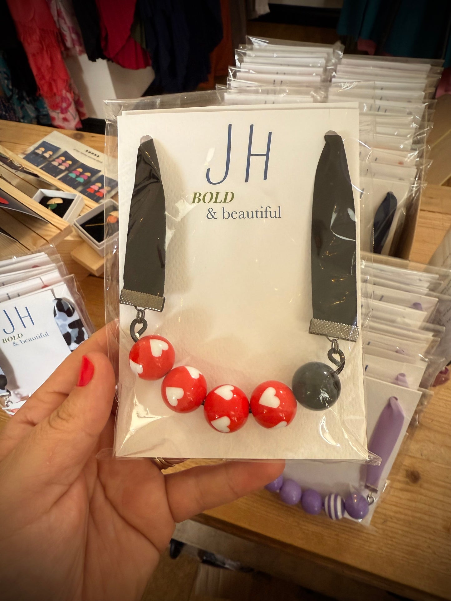 JH BOLD & Beautiful  - All the reds