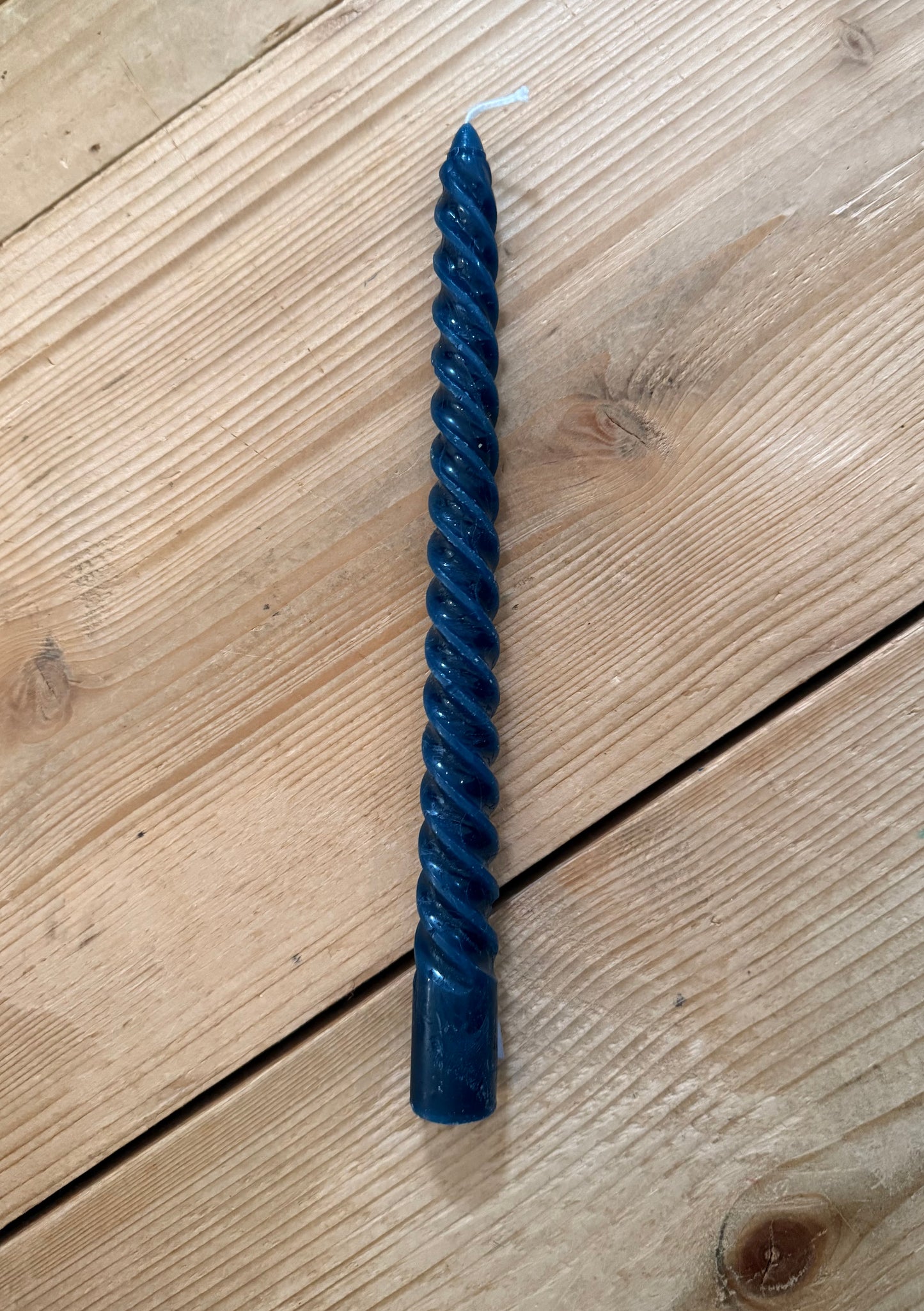 twist tapered candle