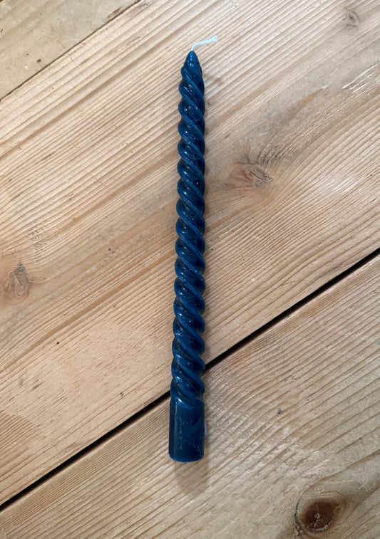 twist tapered candle