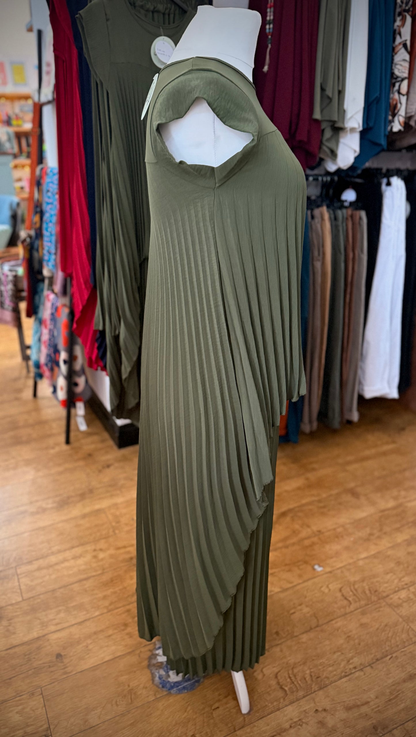 Pleated co-ord