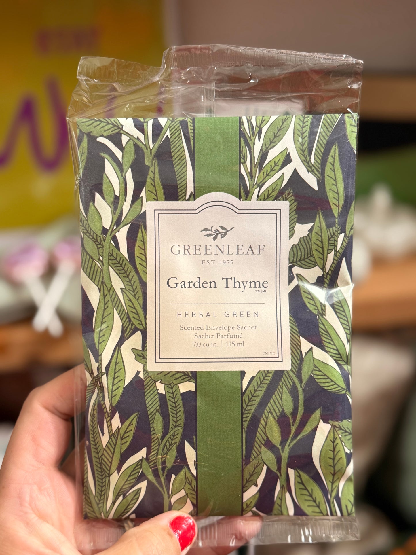 Scent sachets