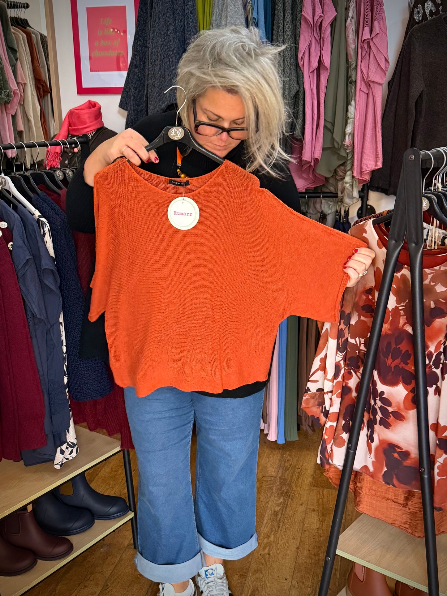 Batwing lightweight knit