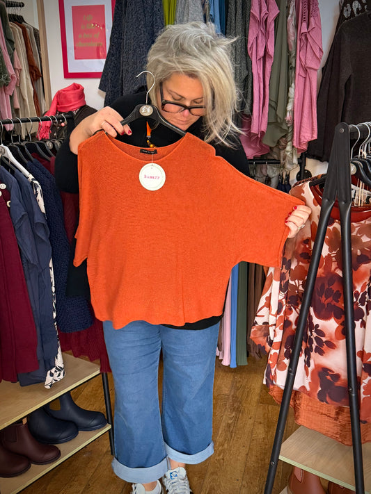 Batwing lightweight knit