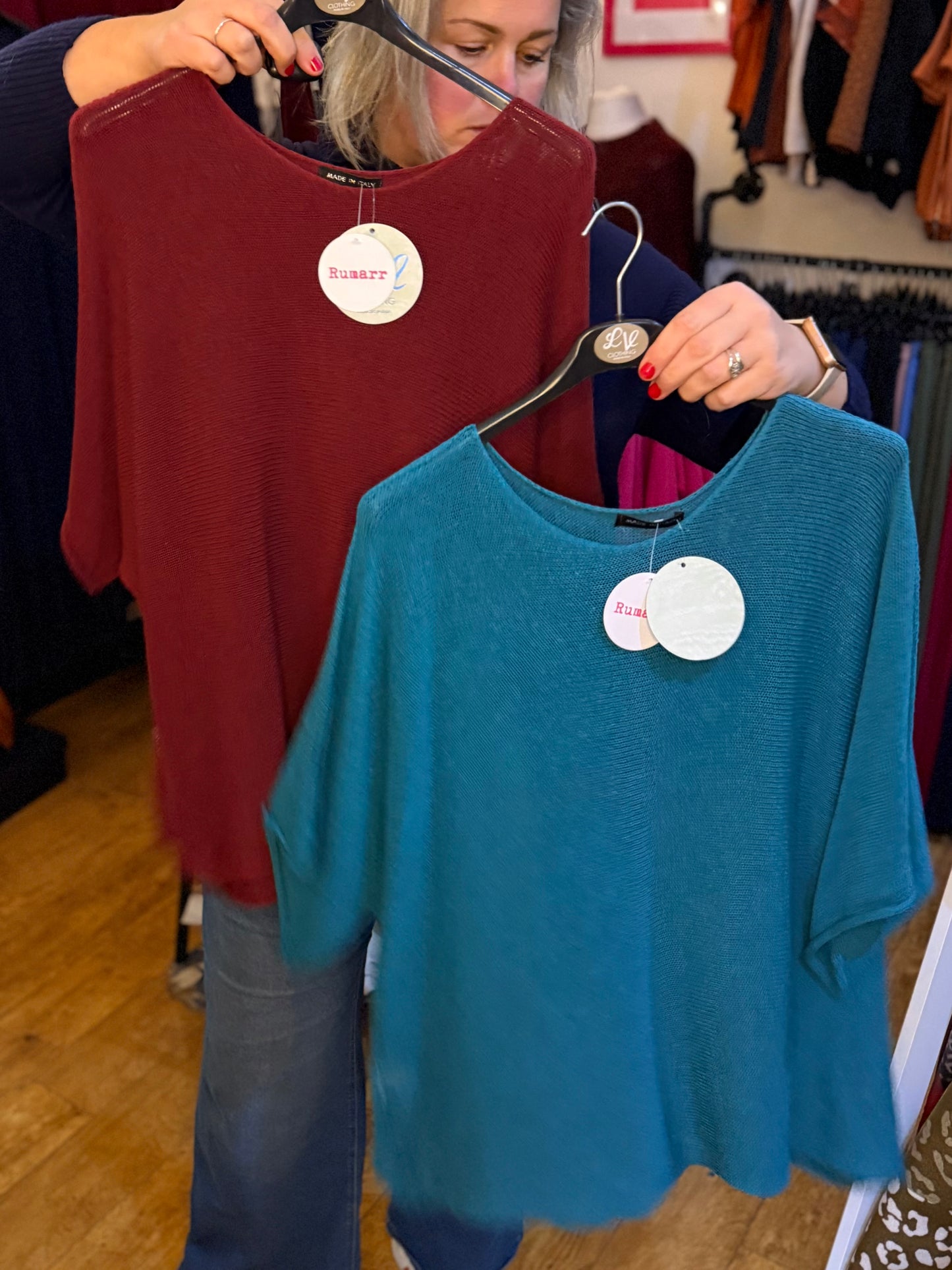 Batwing lightweight knit