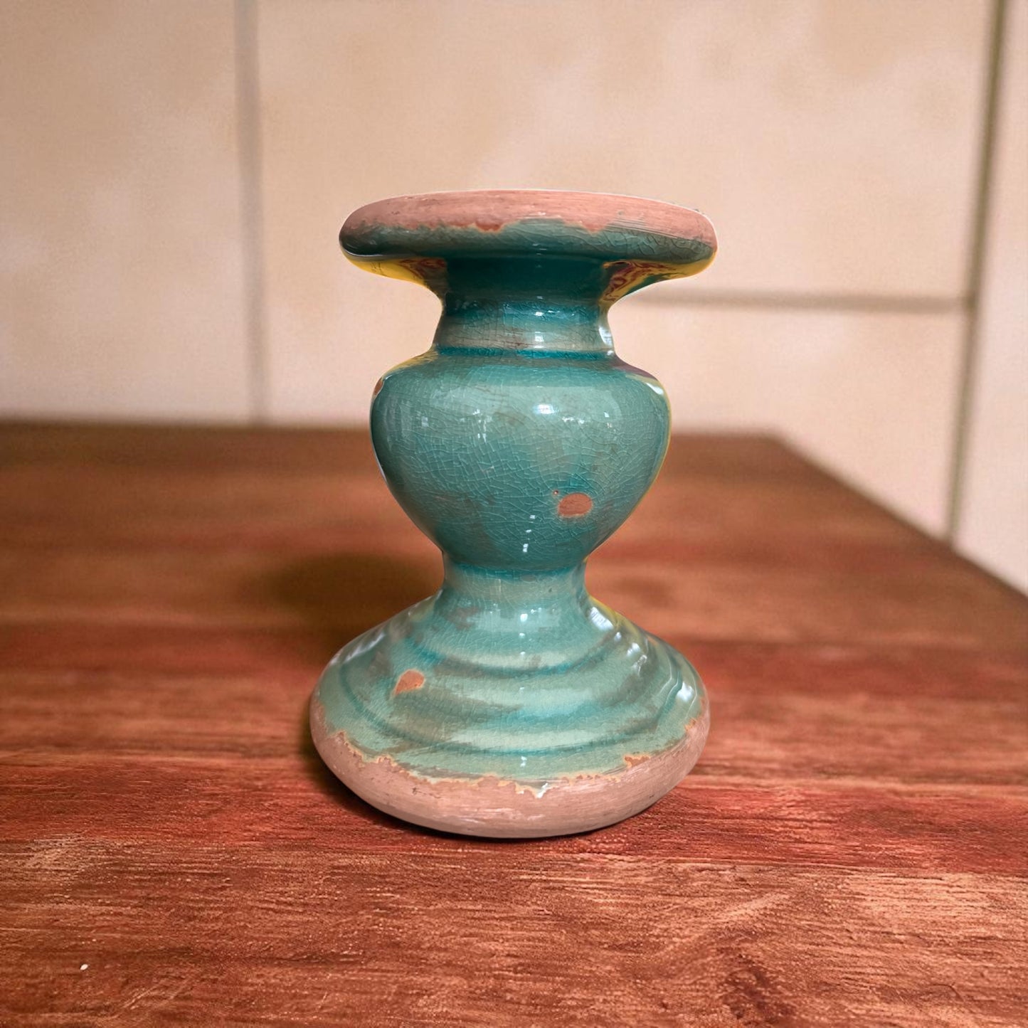 Rustic candle holder