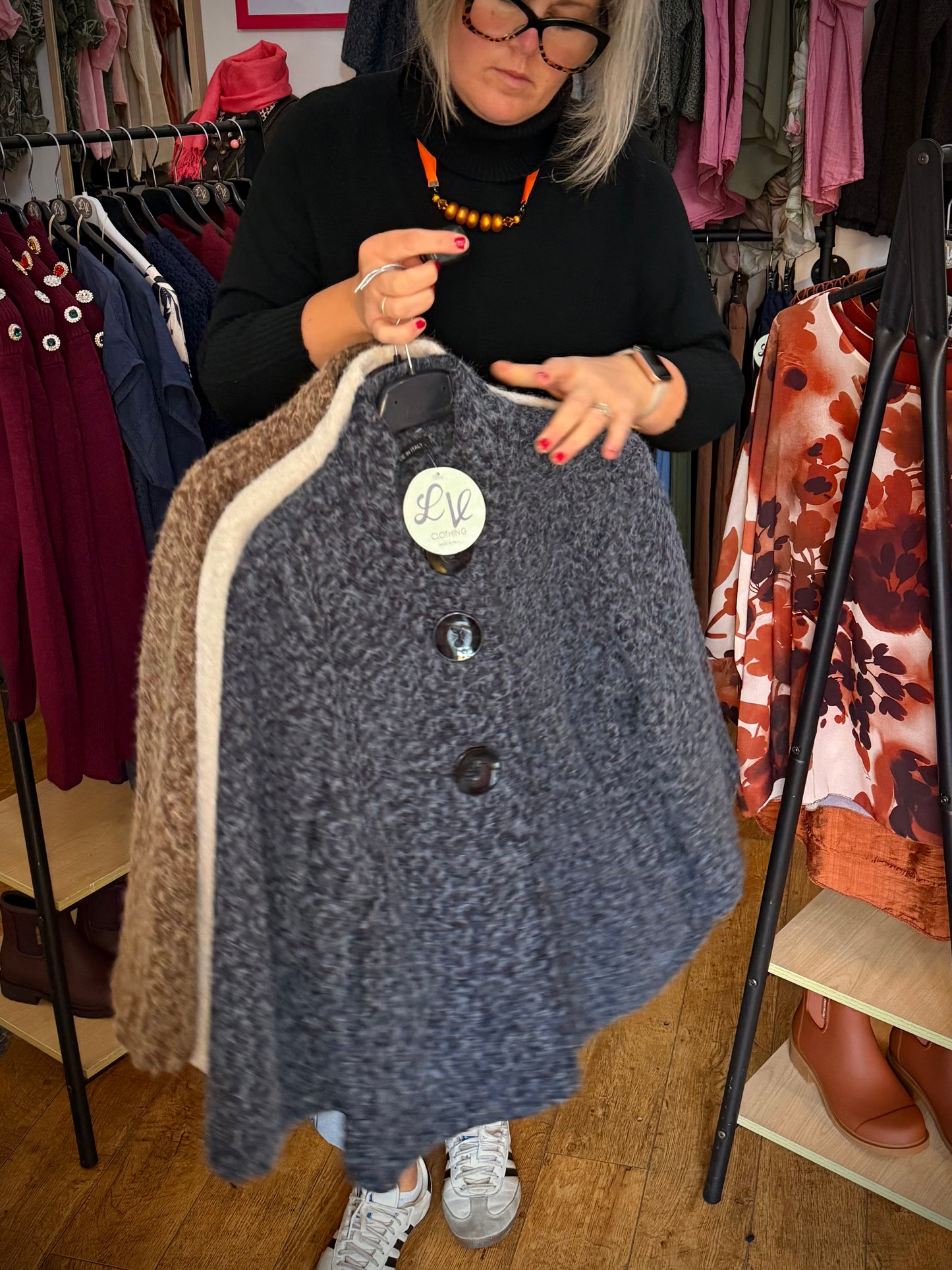 Big button Jacket