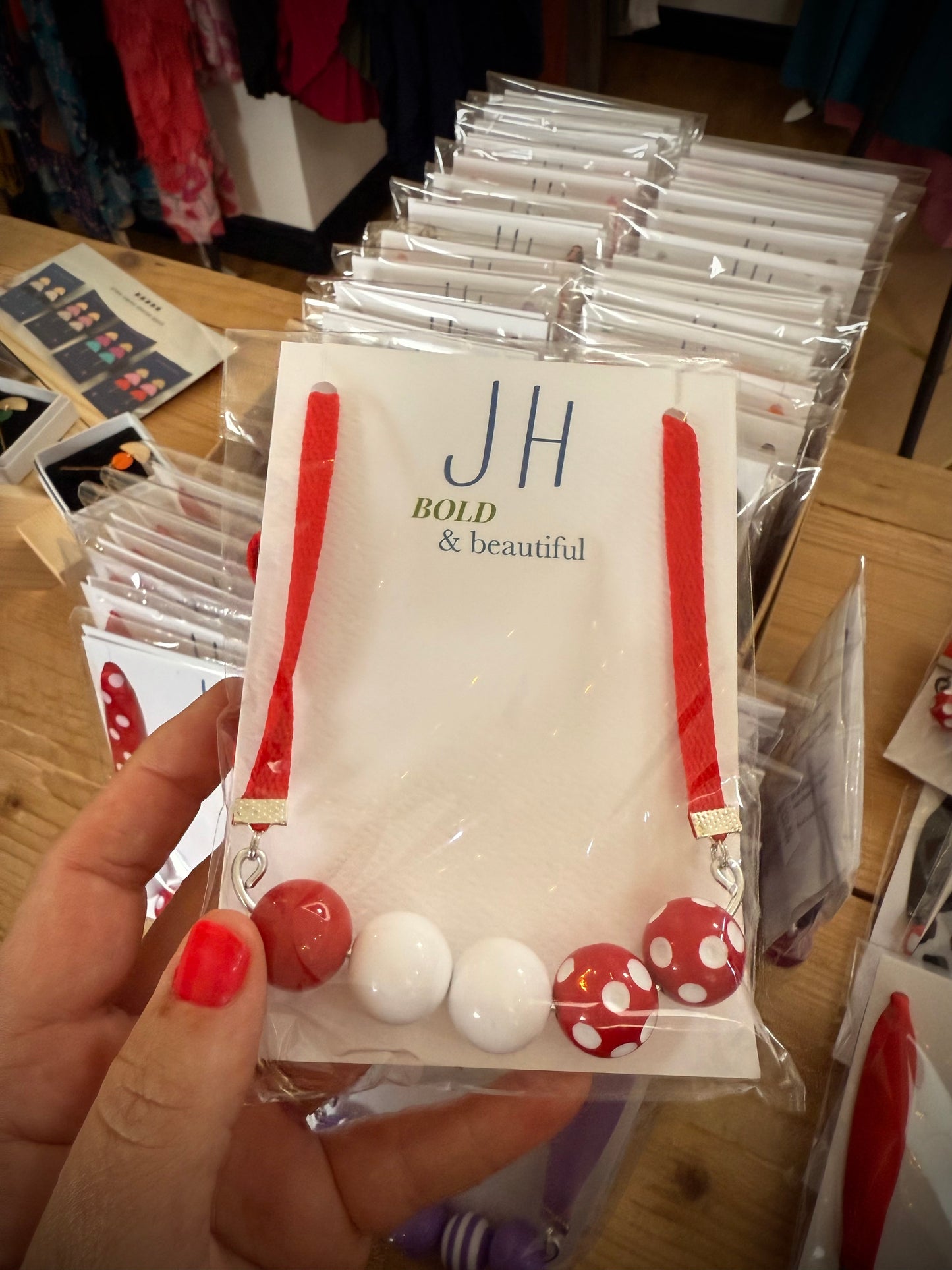 JH BOLD & Beautiful  - All the reds