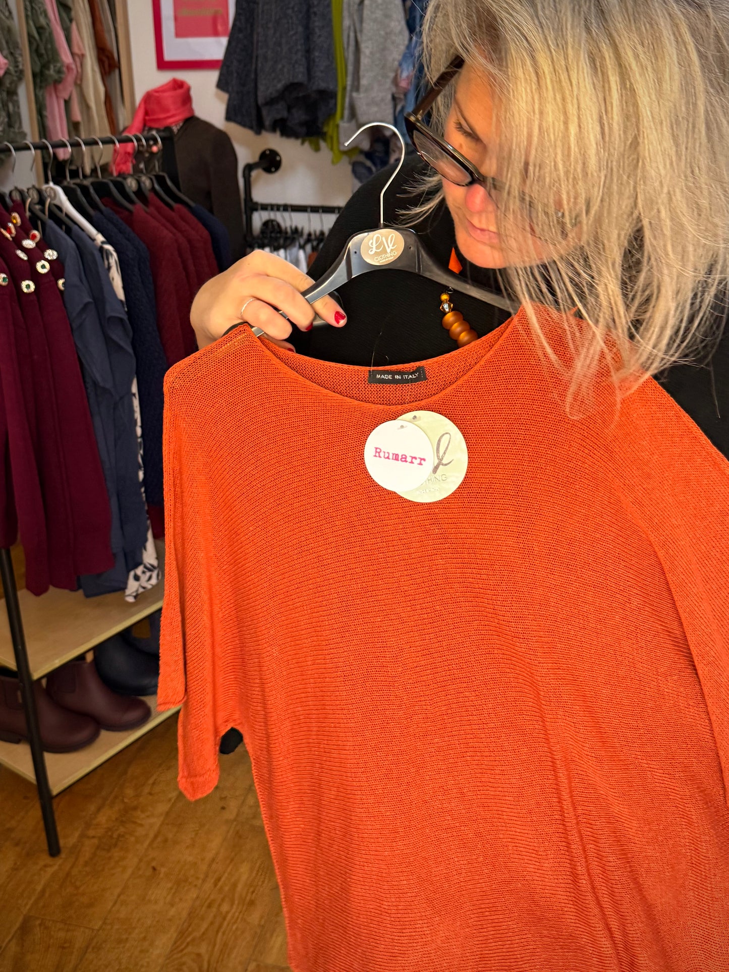 Batwing lightweight knit