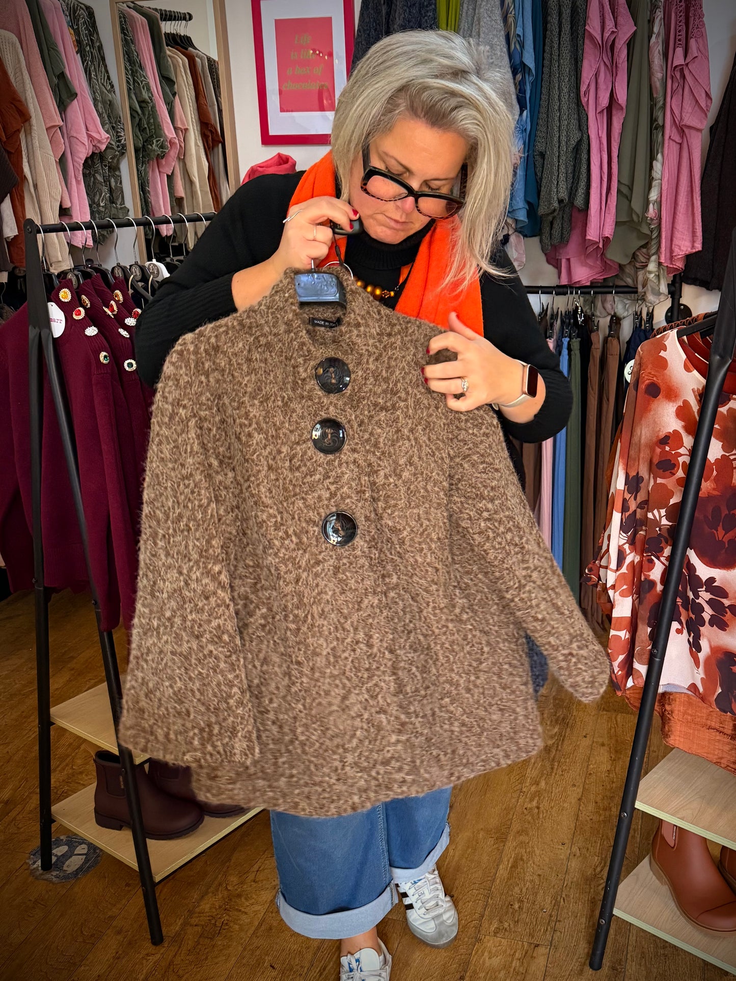 Big button Jacket