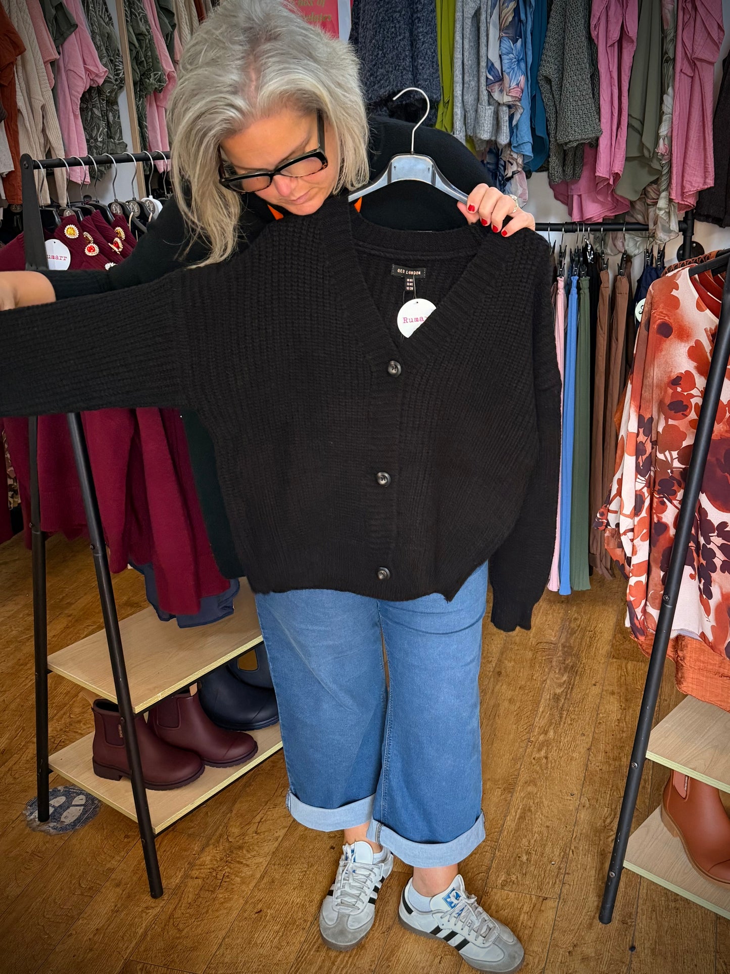 Chunky knit cardi