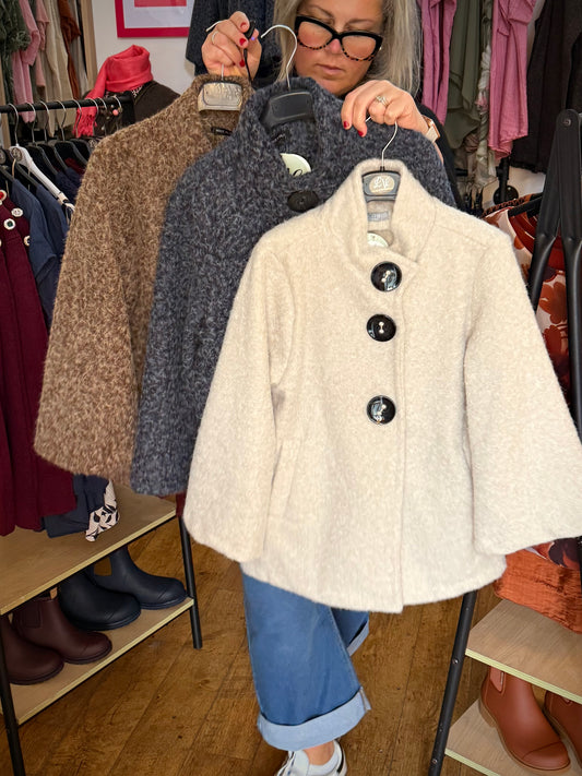Big button Jacket