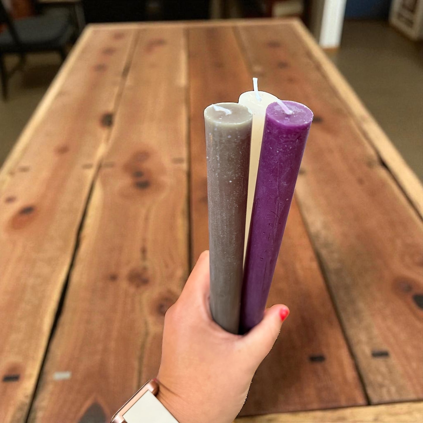 Rustic Dinner Candle
