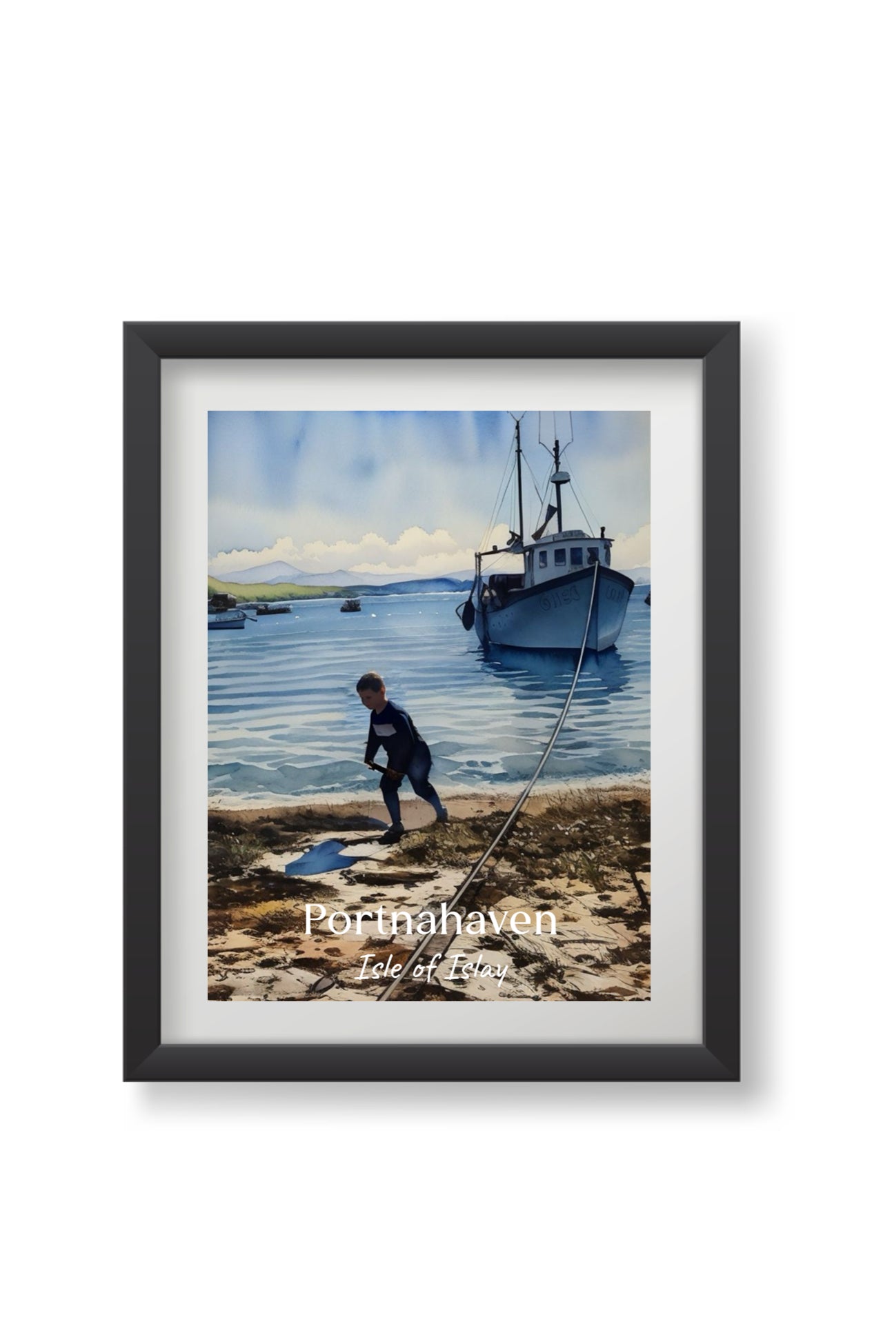Watercolour photo prints