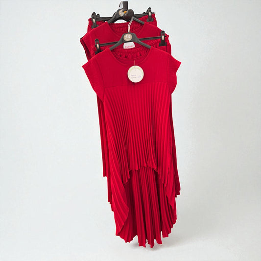 Pleated co-ord