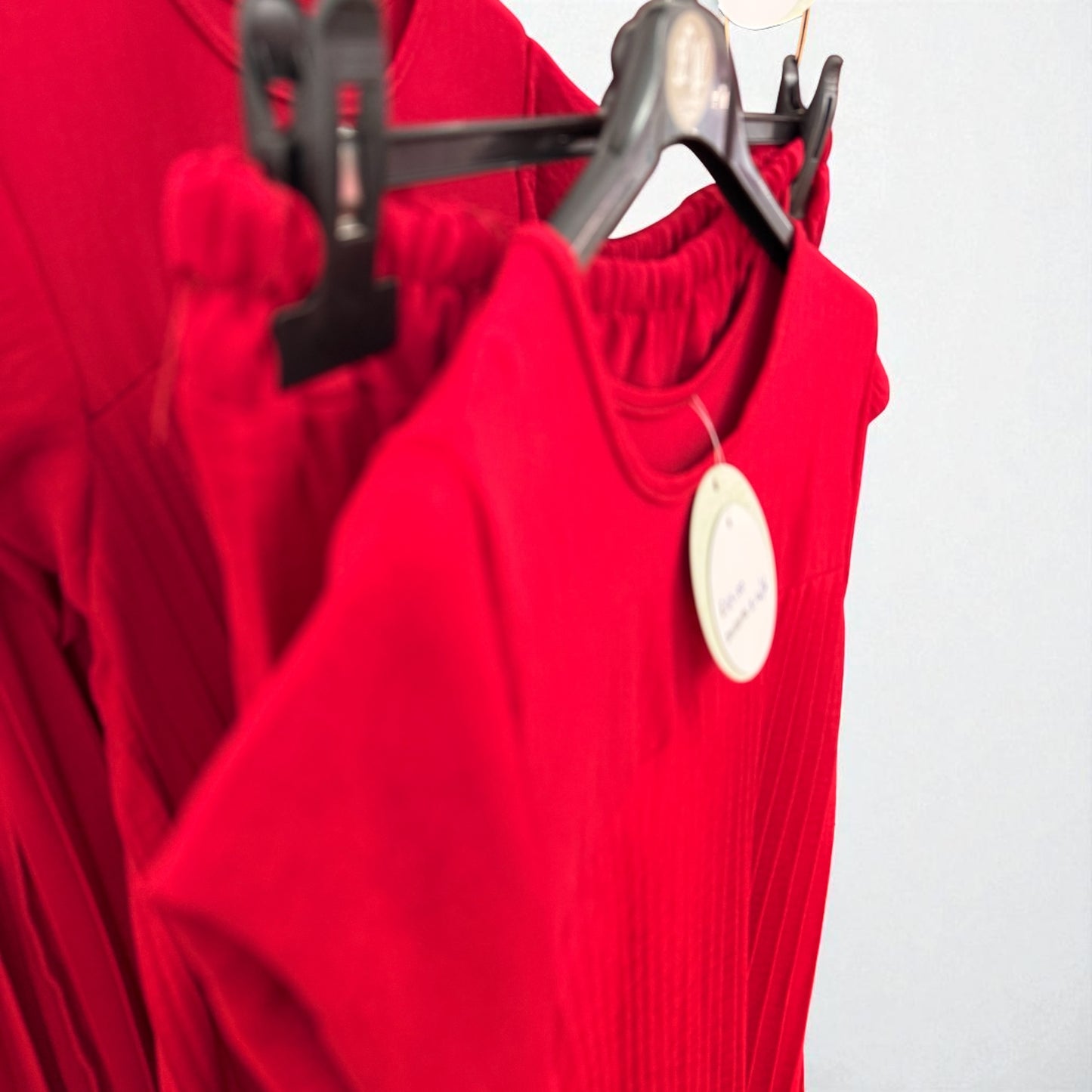 Pleated co-ord