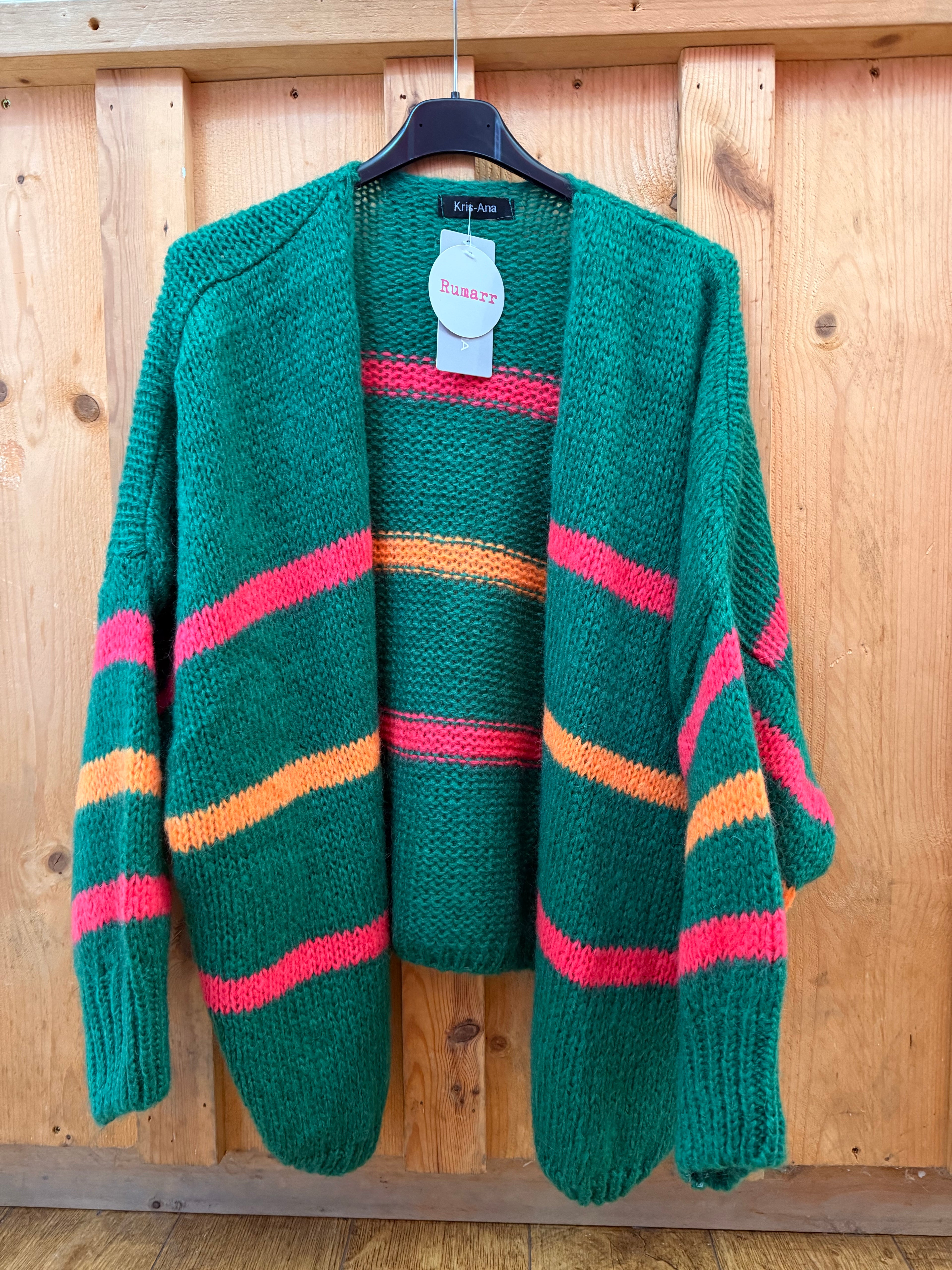 Mohair mix cardigan