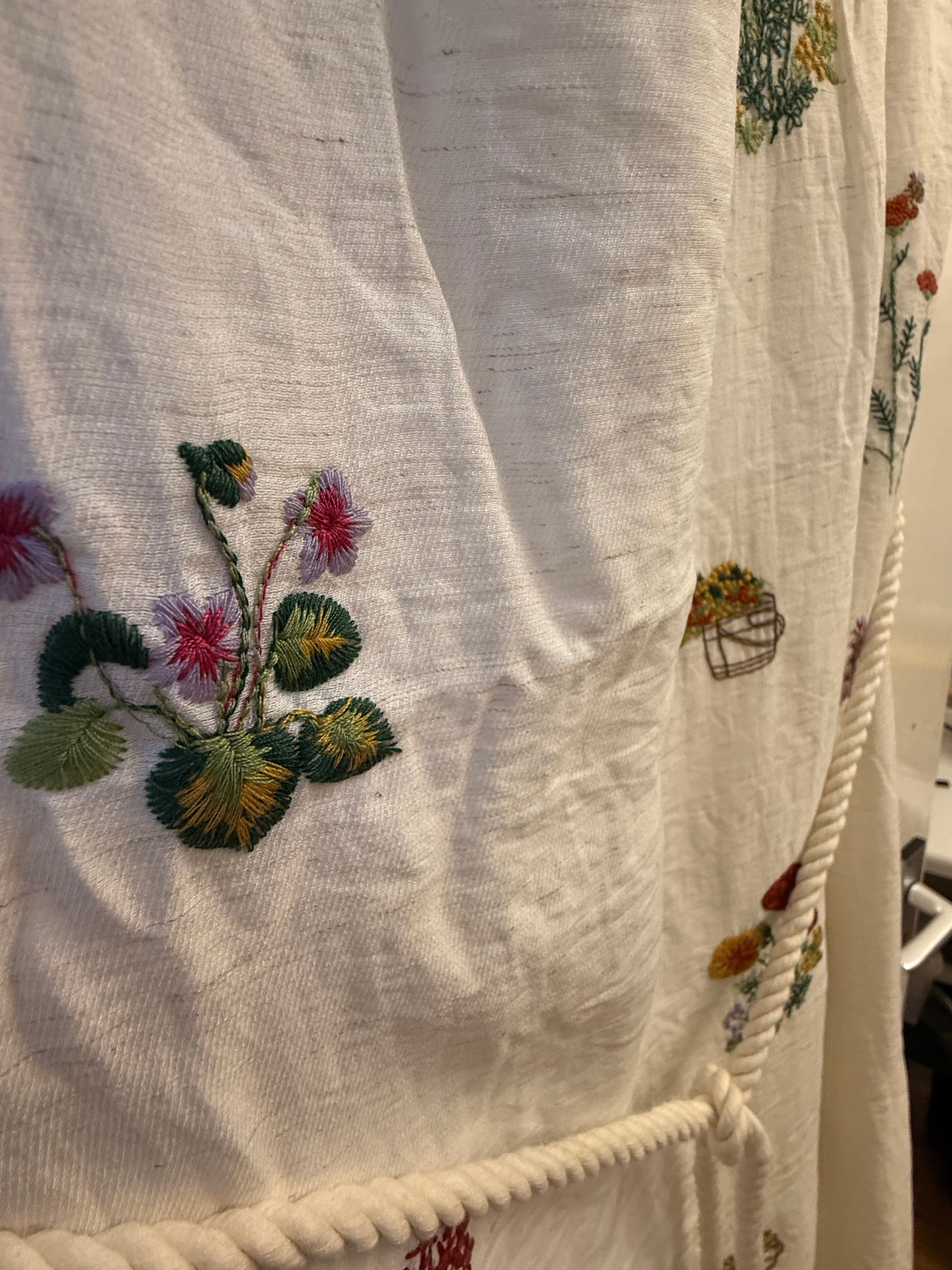 Embroidered dress