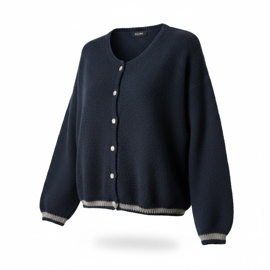 Glitter detail trim Cardi - One Size (fits 10-16)