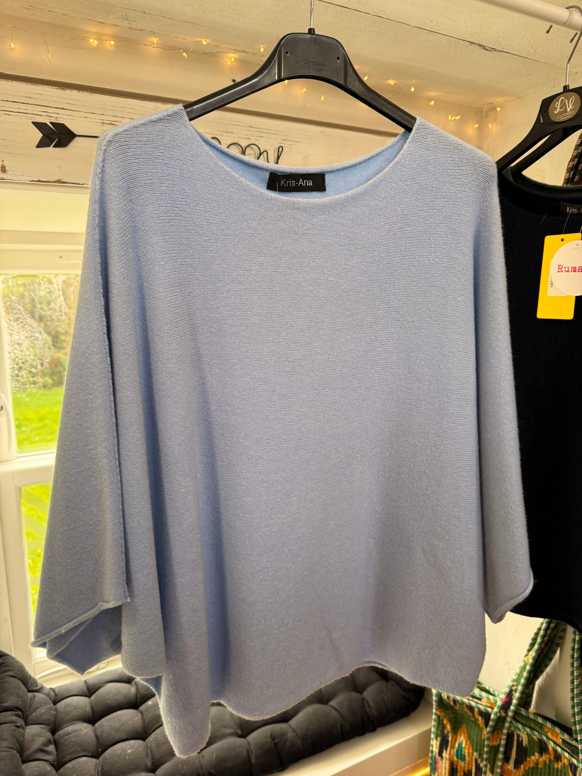 Batwing Soft Knit Jumper - One Size (fits 10-18)