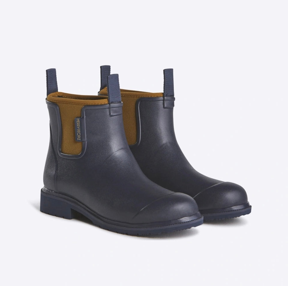 Bobbi - Oxford Blue/Tan