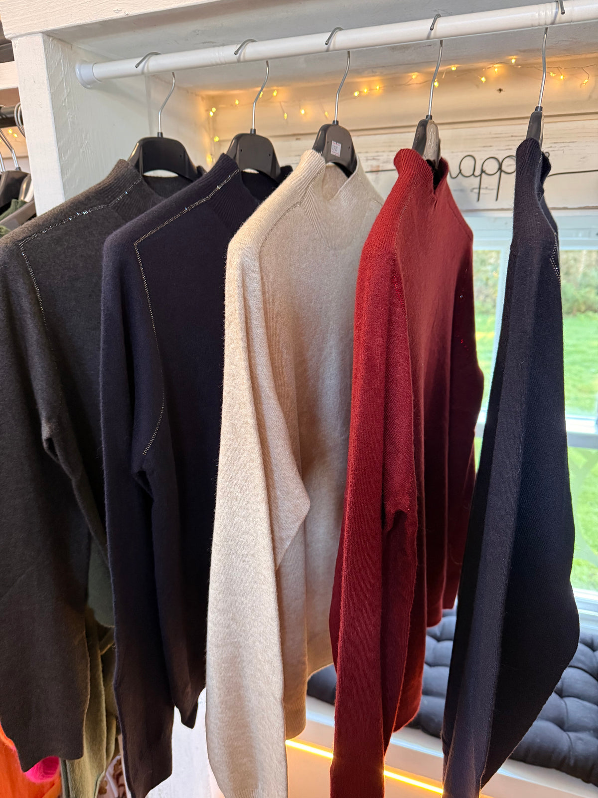 Glitter detail jumper