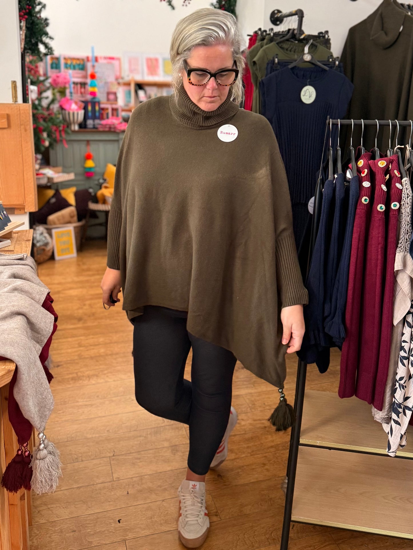 Batwing Tassel Jumper