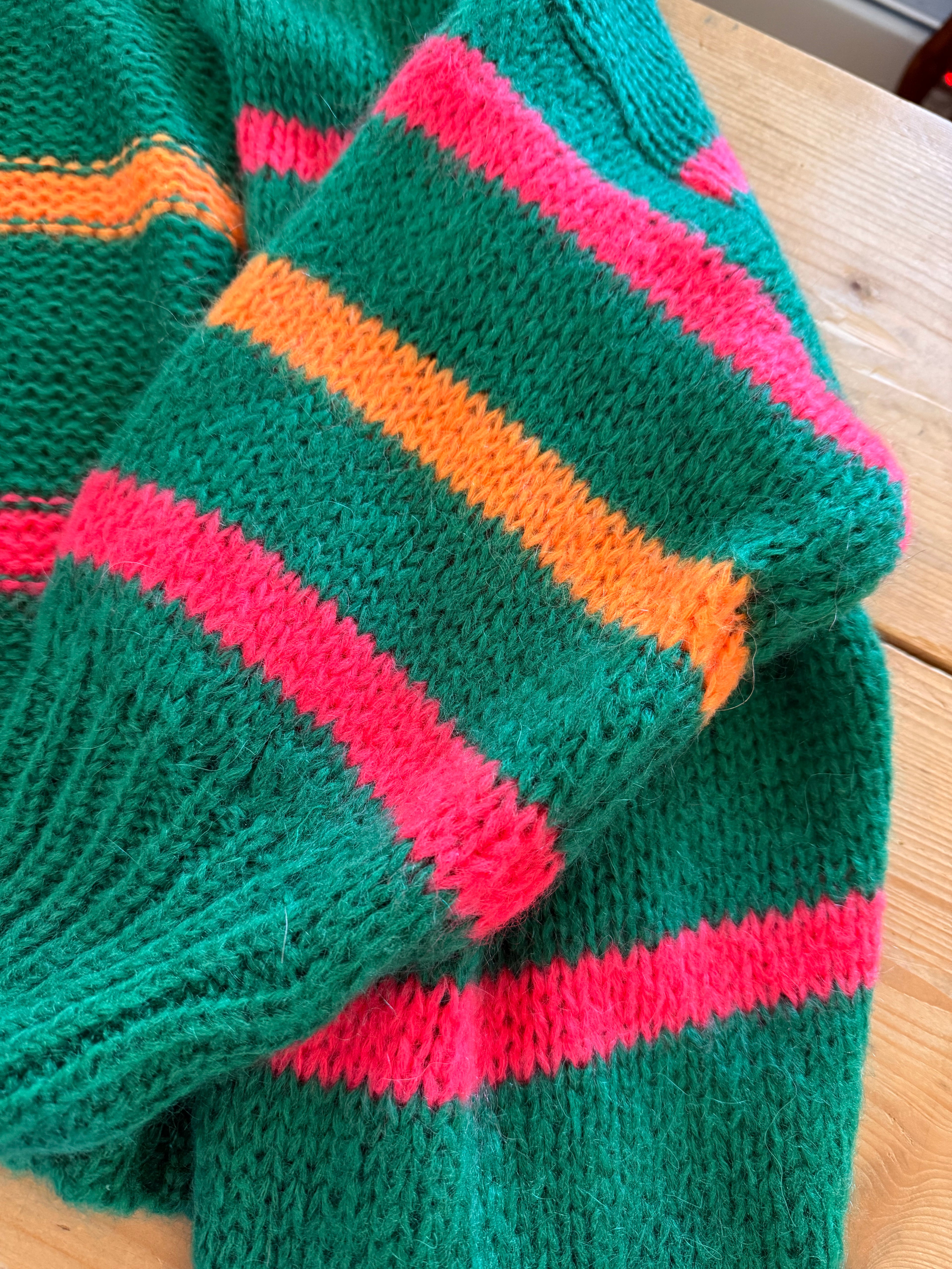 Mohair mix cardigan