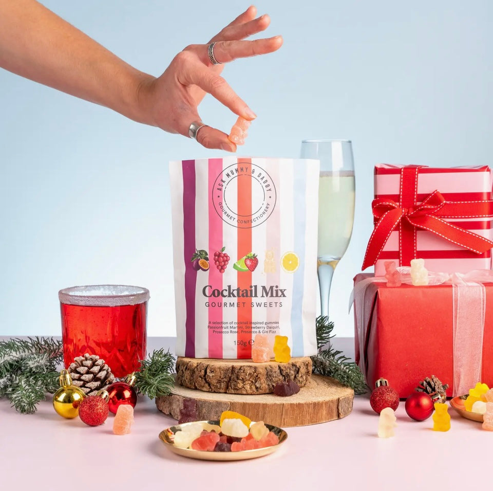 Cocktail flavoured gummies