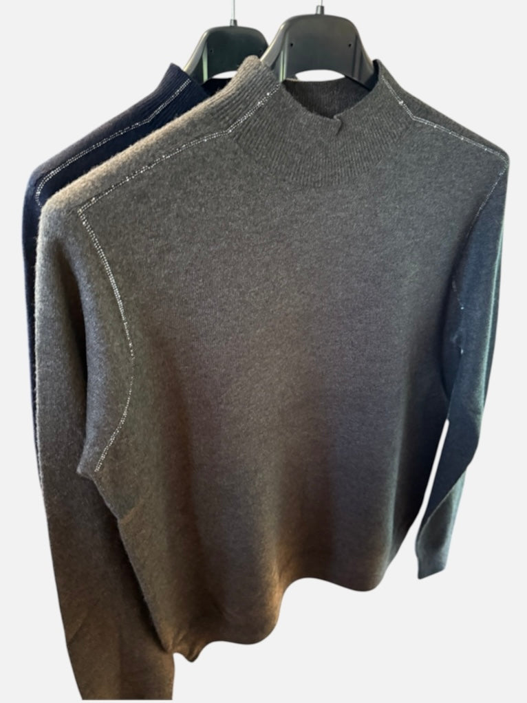 Glitter detail jumper