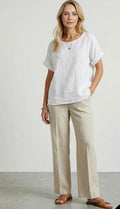 Classic Linen T-Shirt  - one size (fits 10-16)