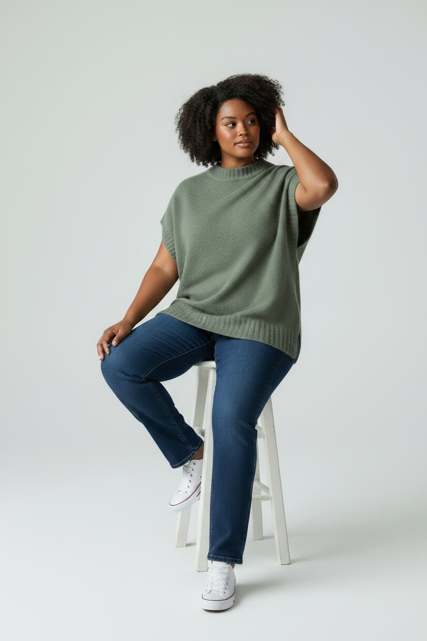Short sleeve soft knit - One Size (fits 10-16)