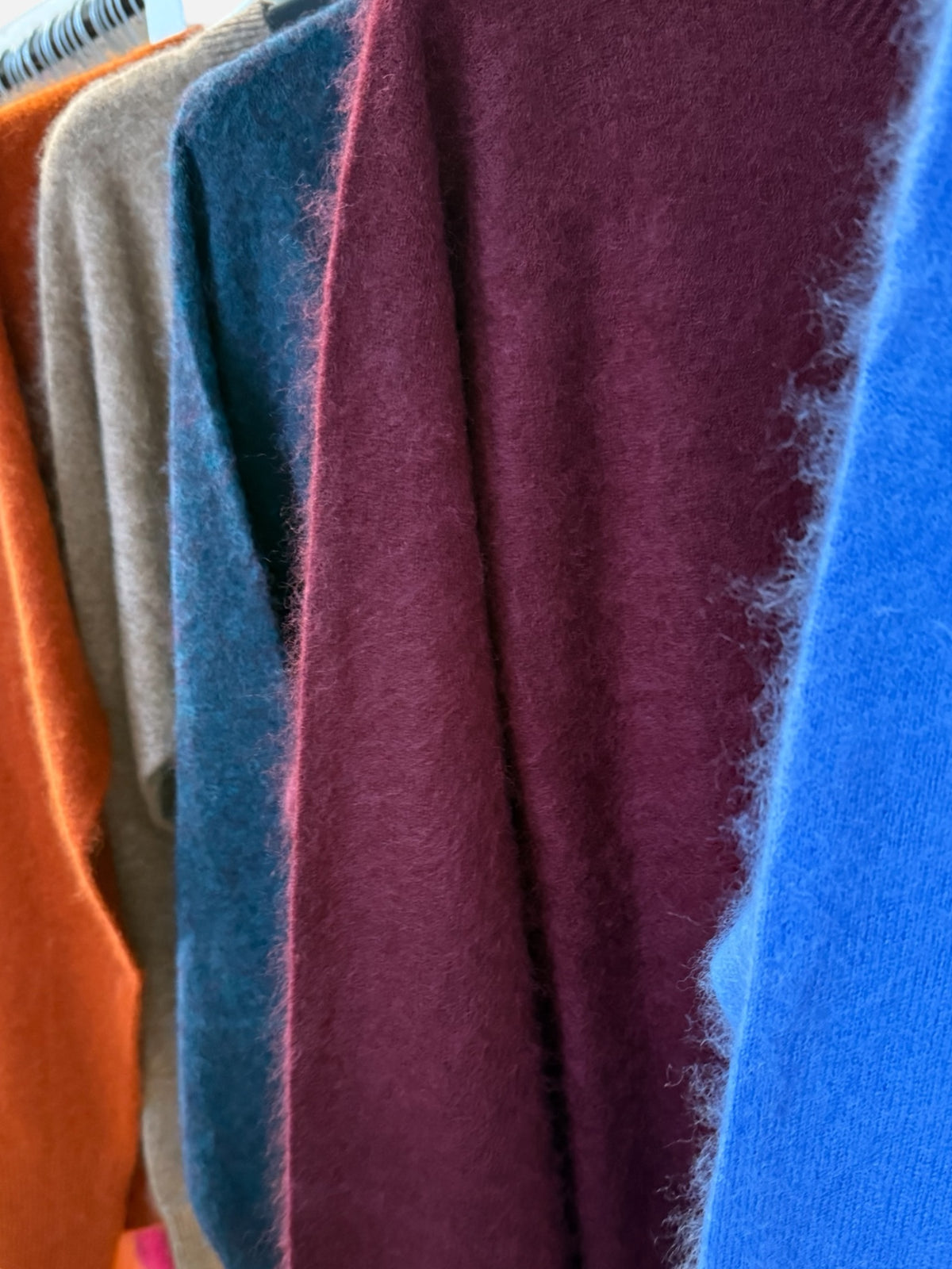Cashmere mix crew neck