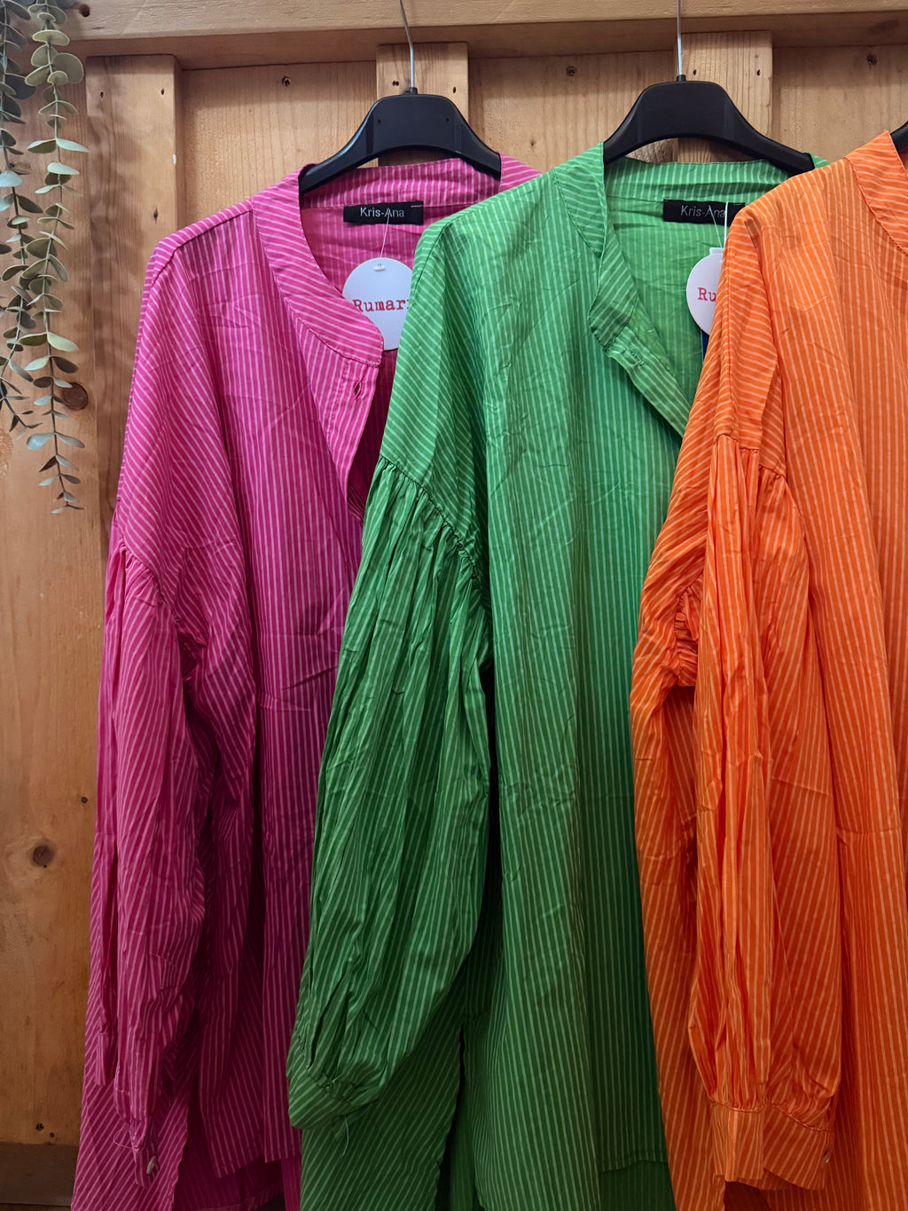 Cotton stripe shirt - One Size (fits 12-22)