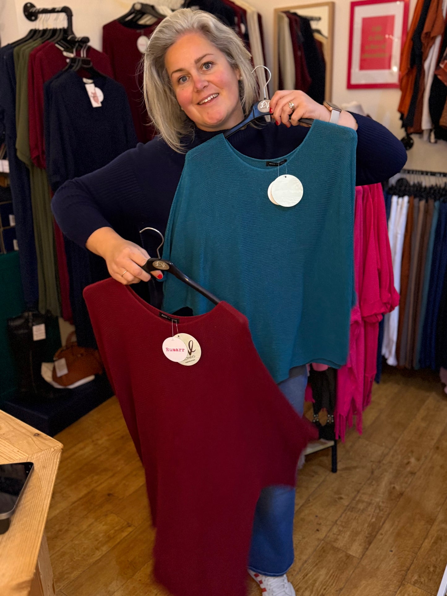 Batwing lightweight knit