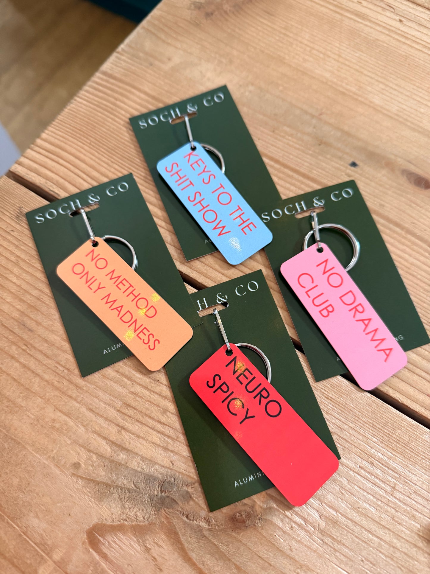Soch & Co Key rings