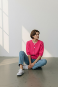 Short Sleeve Buttoned Cardi - One Size (fits 8-16)