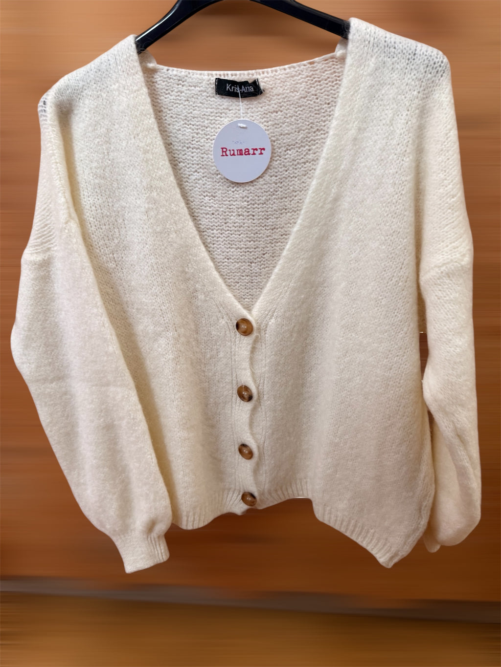 Buttoned Cardigan - mohair
