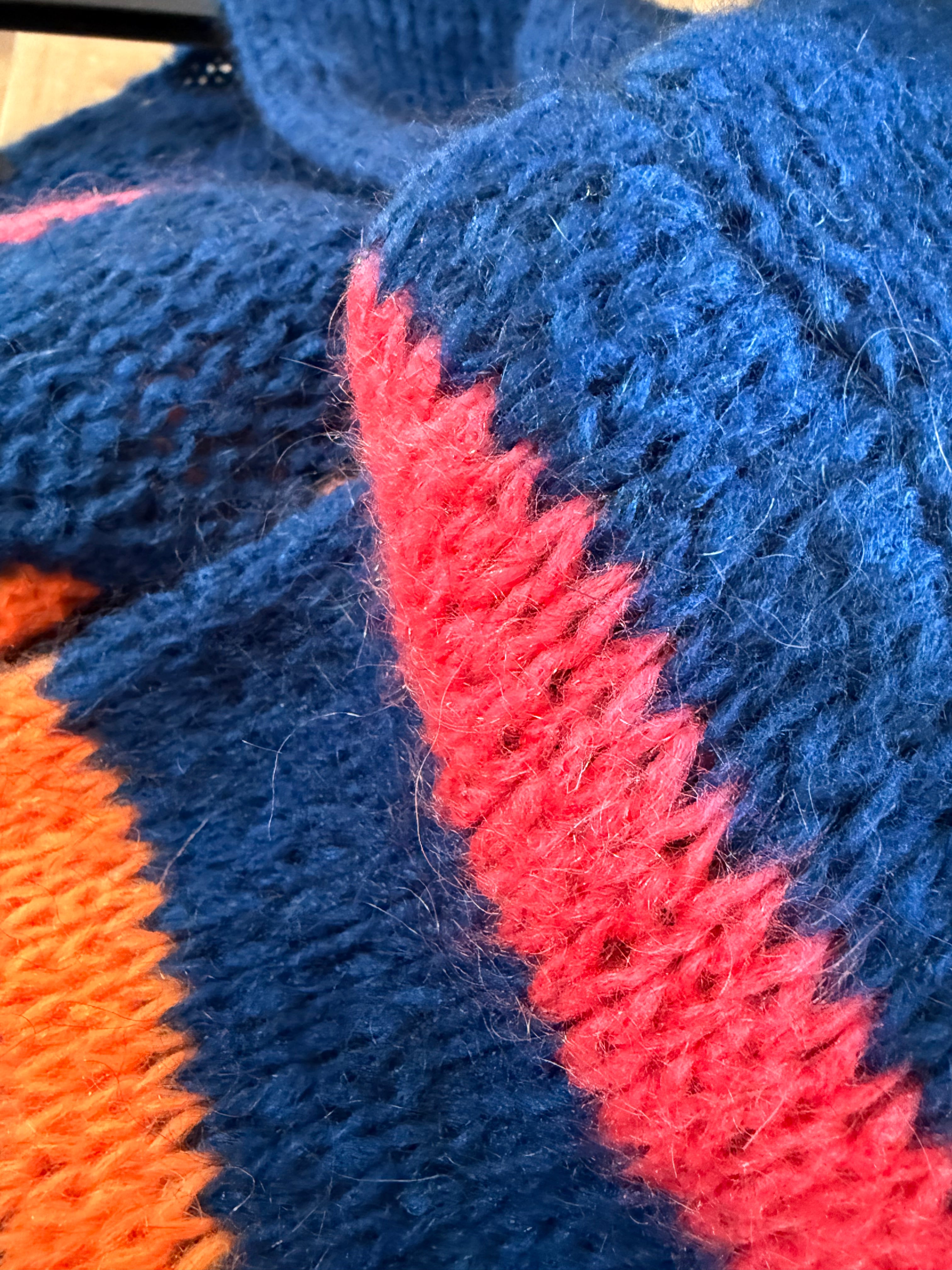 Mohair mix cardigan